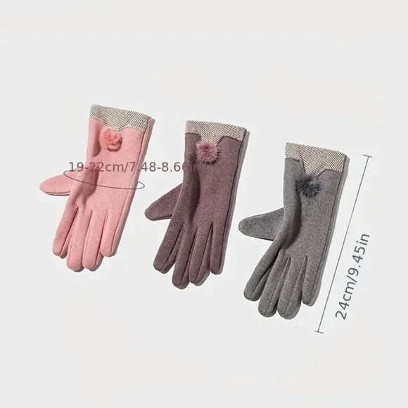 NWT Winter Touchscreen Gloves - Picture 3 of 3